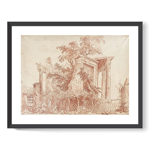 The temple of the sibyl (framed art prints)