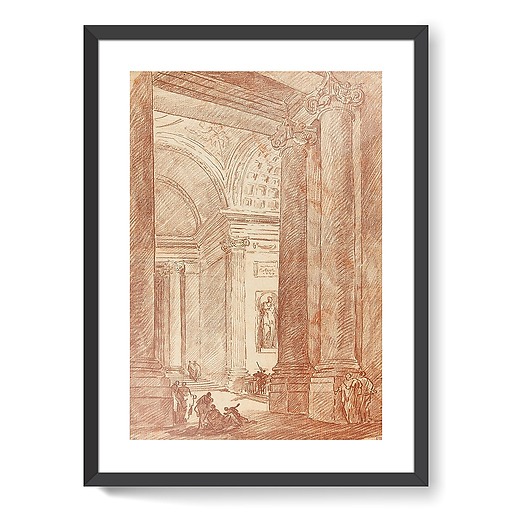 Interior of St. Peter's of Rome (framed art prints)