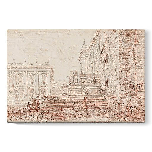 The Capitol Square (stretched canvas)
