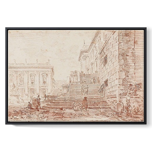 The Capitol Square (framed canvas)