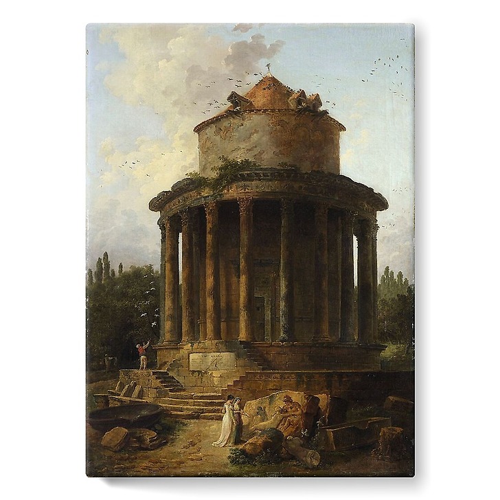 A circular temple once dedicated to (stretched canvas) · Boutiques de ...
