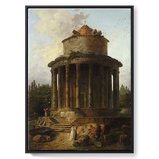 A circular temple once dedicated to (framed canvas)