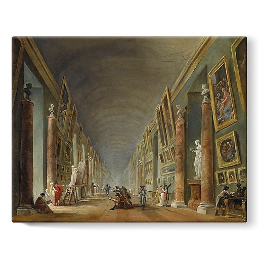 La Grande Galerie, entre 1801 et 1805 (toiles sur châssis)