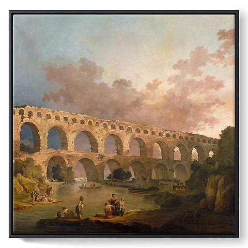 The Pont du Gard (framed canvas)