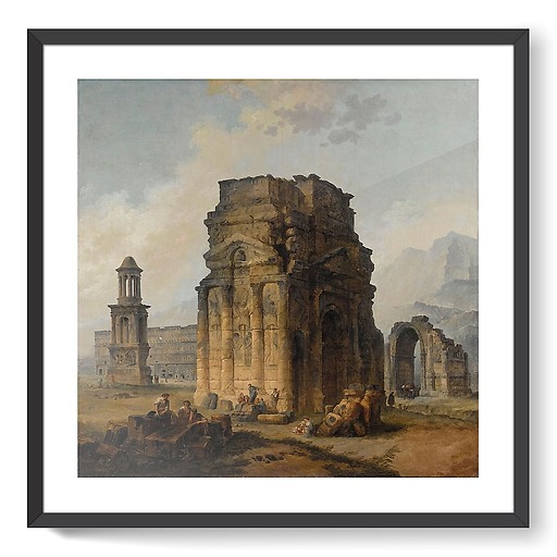 The Arc de Triomphe and the Orange Theatre (framed art prints)