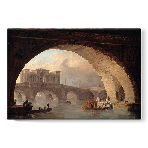 The triumphal bridge (stretched canvas)