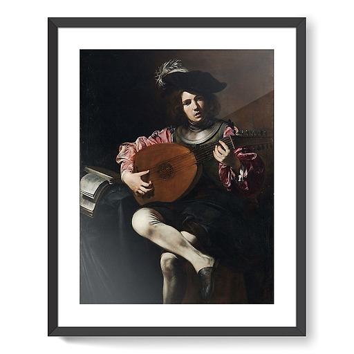 The Lute Player (framed art prints)