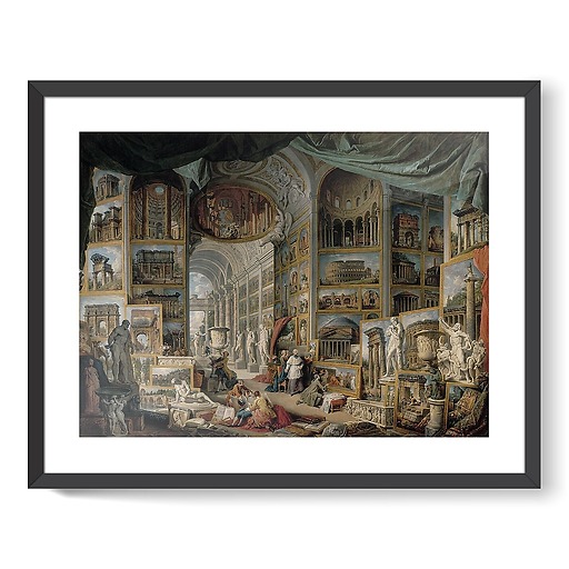 Gallery of views of ancient Rome (detail) (framed art prints)
