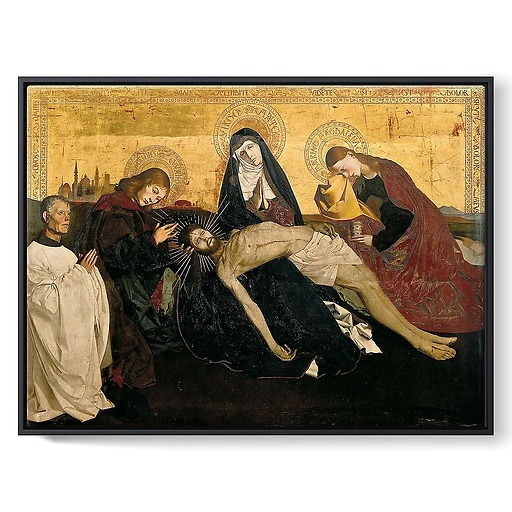 The Pietà of Avignon (framed canvas)