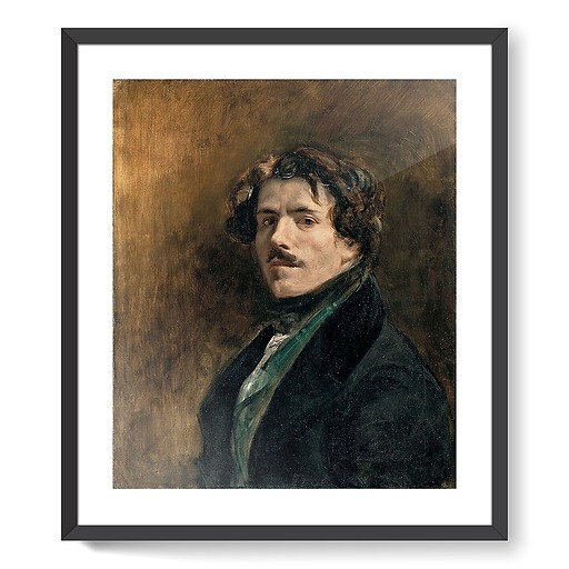 Self-portrait with green vest (framed art prints)