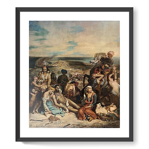 Scenes of the Scio massacres (framed art prints)