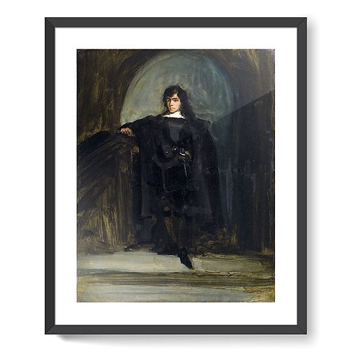 Self-portrait in Ravenswood or Hamlet (framed art prints)