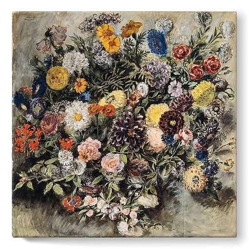 Bouquet of flowers (stretched canvas)