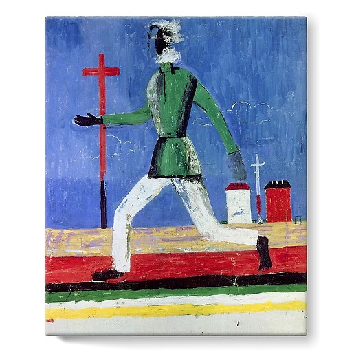 L'Homme qui court (stretched canvas)
