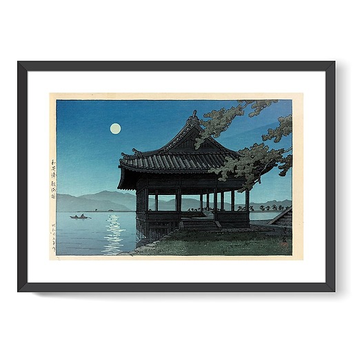 Pavillon Kankai, à Wakaura (framed art prints)