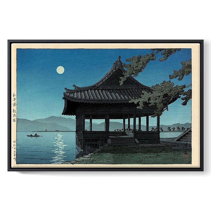 Pavillon Kankai, à Wakaura (toiles encadrées)