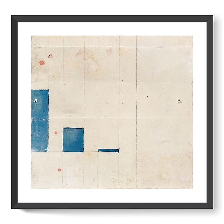 Plan d'éléments d'architectone (affiches d'art encadrées)