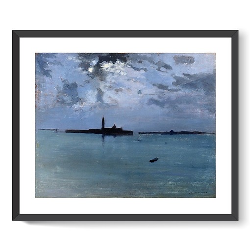 Venise : la nuit sur la lagune (framed art prints)