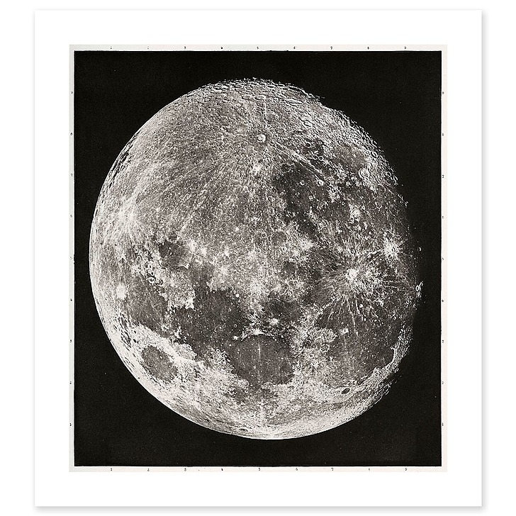 Atlas photographique de la lune, page de titre (art prints)