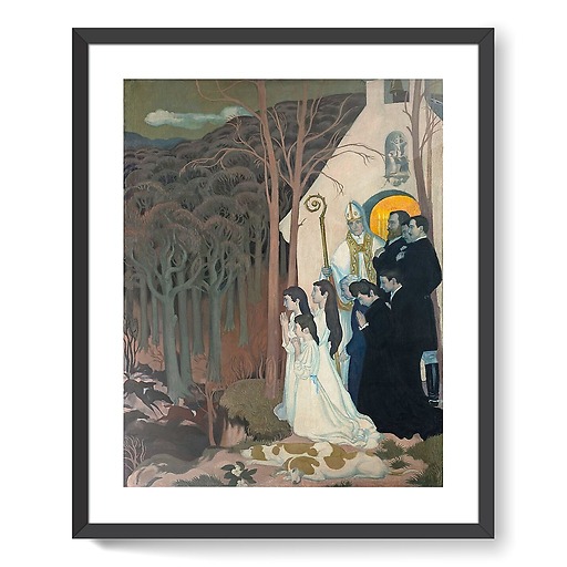 La Légende de saint Hubert (affiches d'art encadrées)