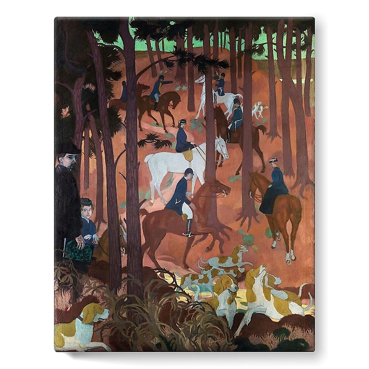 The Legend of Saint Hubert (stretched canvas)