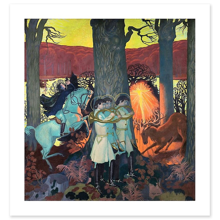 La Légende de saint Hubert (toiles sans cadre)