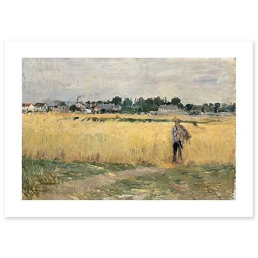 Dans les blés (détail) (affiches d'art)