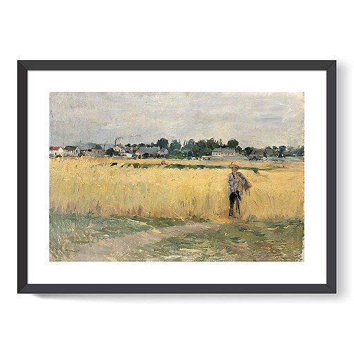 Dans les blés (détail) (framed art prints)