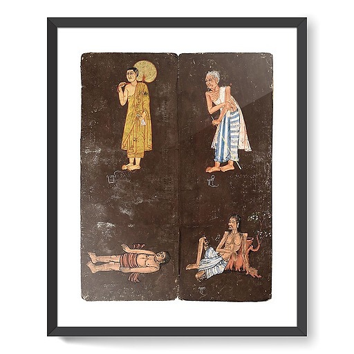 Nemi Jataka (détail) (framed art prints)