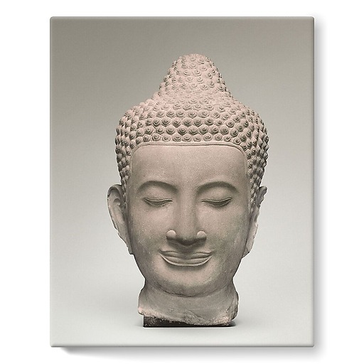 Tête de Bouddha (toiles sur châssis)