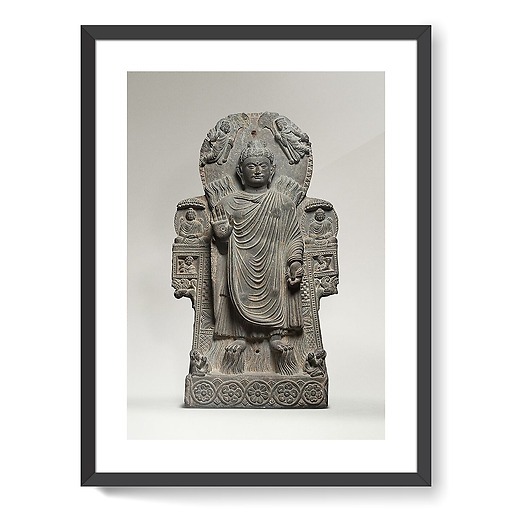 Bouddha au grand miracle (le miracle de Shravasti) (affiches d'art encadrées)
