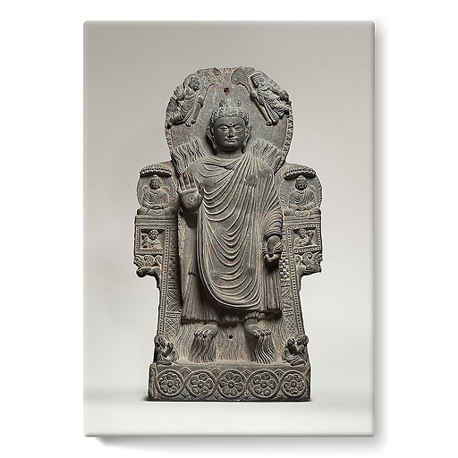 Bouddha au grand miracle (le miracle de Shravasti) (stretched canvas)