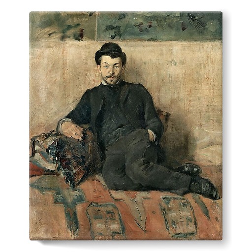 Gustave Lucien Dennery (détail), 1883 (stretched canvas)