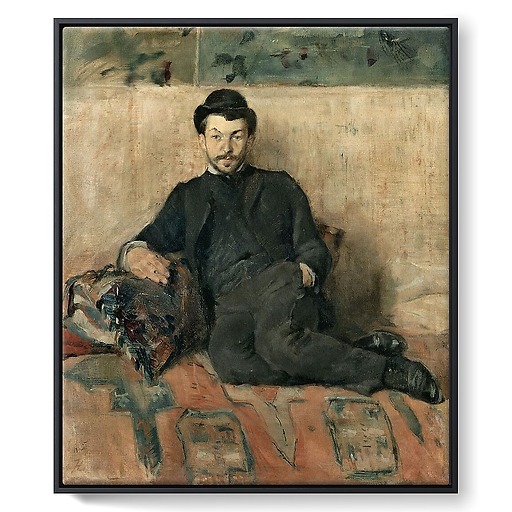 Gustave Lucien Dennery (détail), 1883 (framed canvas)
