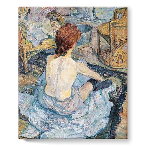 Rousse (La Toilette) (détail), vers 1889 (stretched canvas)