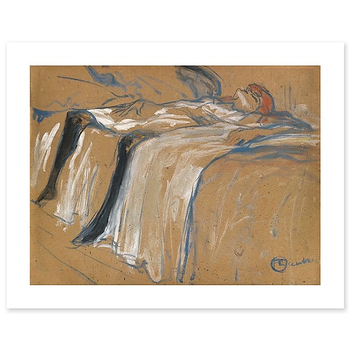 Seule (détail), vers 1896 (canvas without frame)