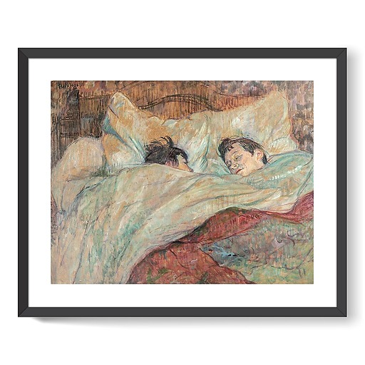 Dans le lit (détail), vers 1892 (framed art prints)