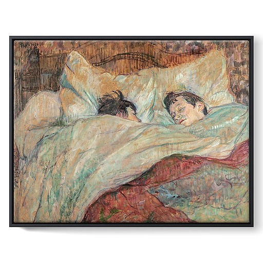 Dans le lit (détail), vers 1892 (toiles encadrées)