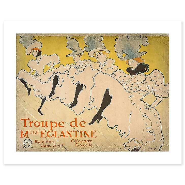 Affiche : Troupe de Mademoiselle Eglantine (affiches d'art)