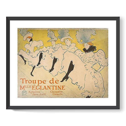 Affiche : Troupe de Mademoiselle Eglantine (affiches d'art encadrées)