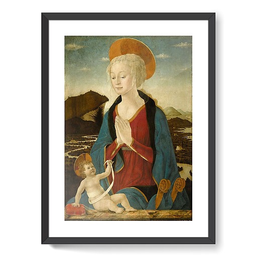 Vierge à l'Enfant (affiches d'art encadrées)
