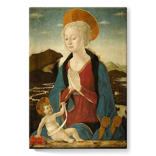Vierge à l'Enfant (stretched canvas)