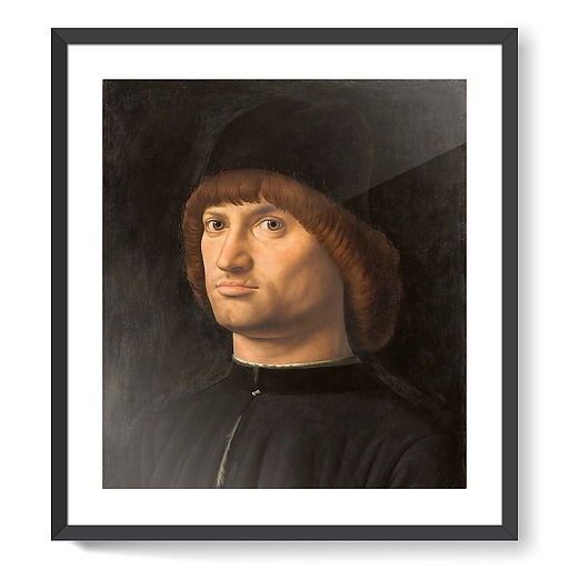 Portrait d'homme, dit Le Condottière (affiches d'art encadrées)