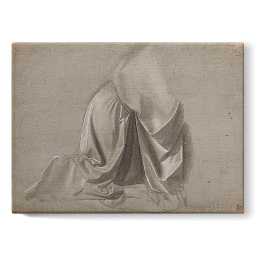 Draperie Jabach III I. Figure agenouillée (stretched canvas)
