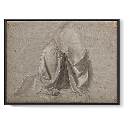 Draperie Jabach III I. Figure agenouillée (framed canvas)