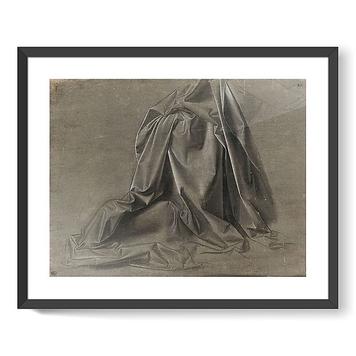 Draperie Jabach I. Figure agenouillée (framed art prints)