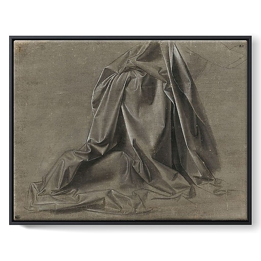 Draperie Jabach I. Figure agenouillée (framed canvas)