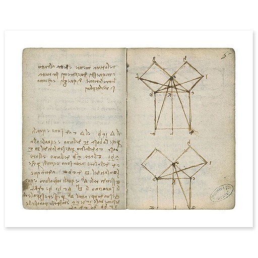 La démonstration euclidienne du théorème de Pythagore (art prints)