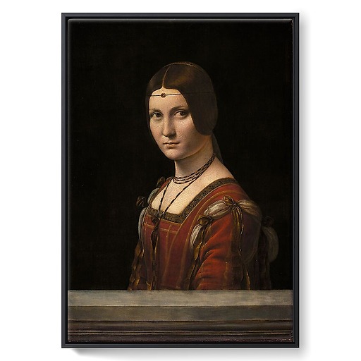 Portrait de femme, dit à tort La Belle Ferronnière (toiles encadrées)