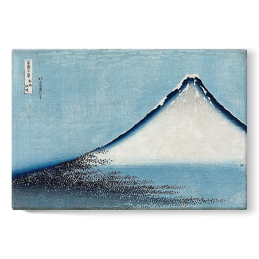 Le Fuji bleu (stretched canvas)